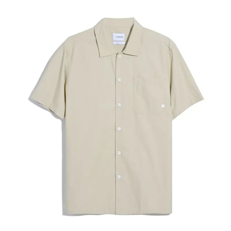 Farah Ossie SS Shirt - Hazelnut