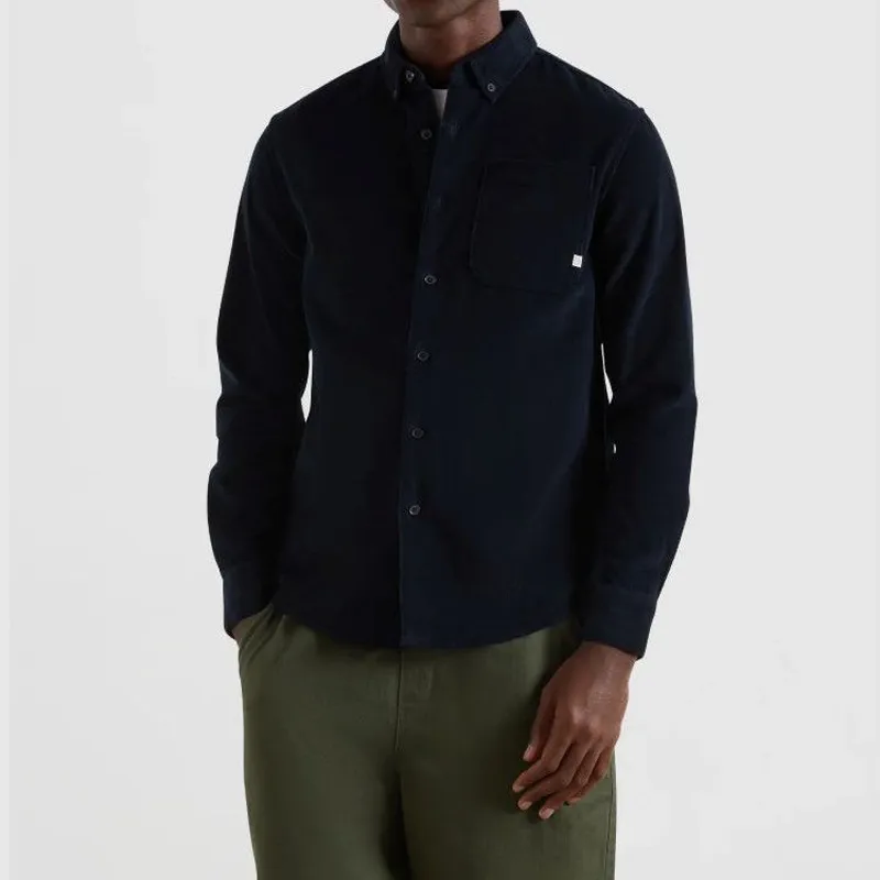 Farah Spencer LS Shirt - True Navy-1