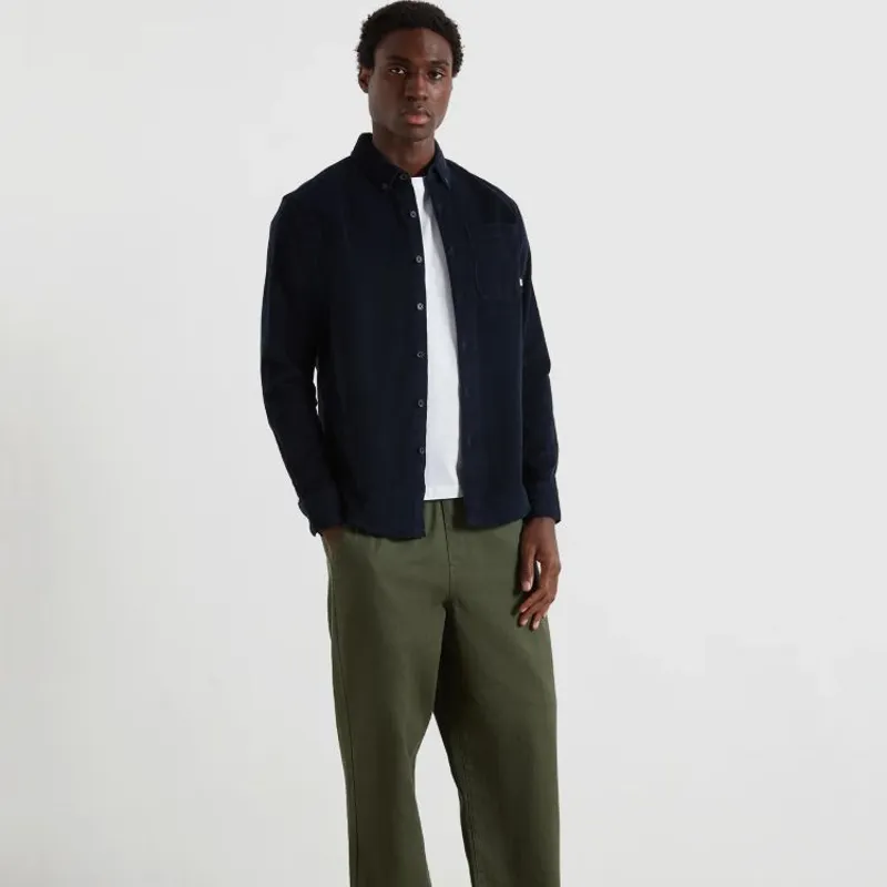 Farah Spencer LS Shirt - True Navy-2