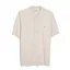 Farah Thornley Knitted Polo Shirt - Ecru