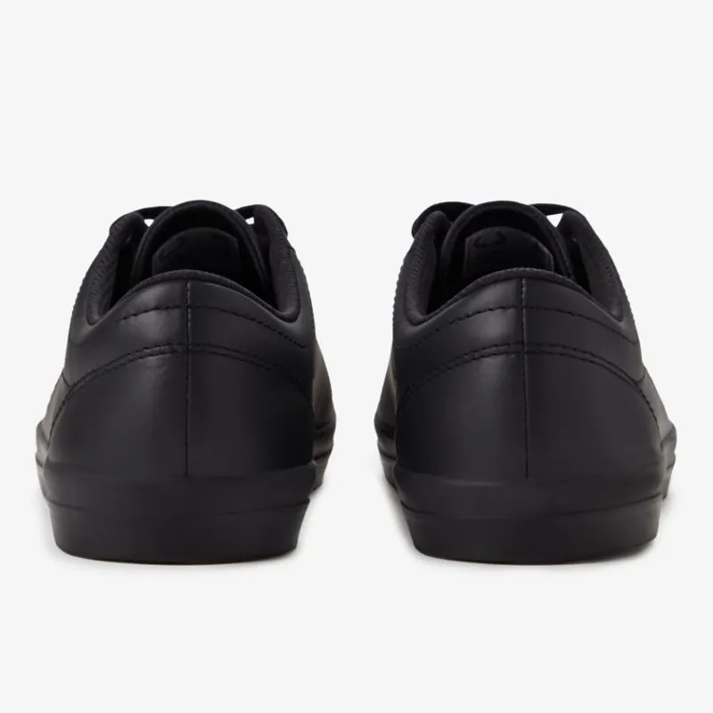 Fred Perry Baseline Leather - Black-4
