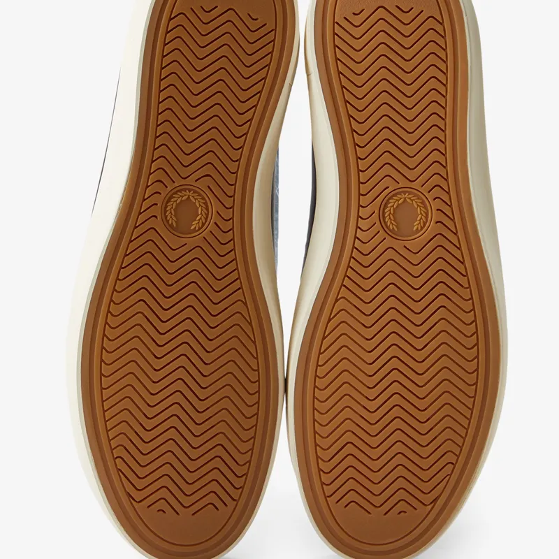 Fred Perry Baseline Leather - Rich Brown-3