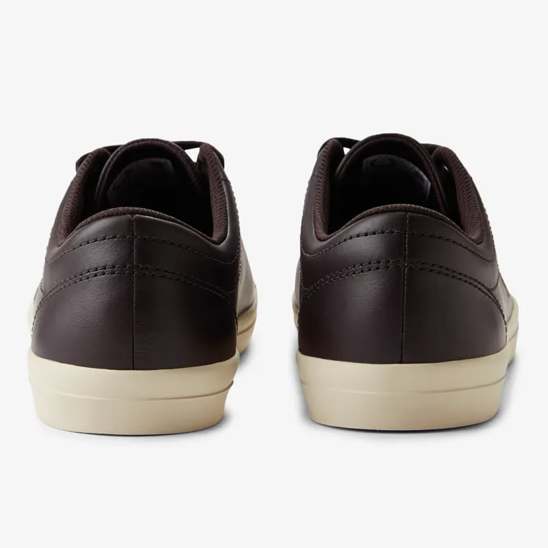 Fred Perry Baseline Leather - Rich Brown-4