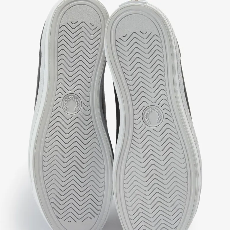 Fred Perry Baseline Leather - Black-2