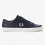 Fred Perry Baseline Leather - Navy/Snow White