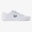 Fred Perry Baseline Leather - White