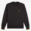 Fred Perry Crew Neck Sweatshirt - Anchor Grey/Golden