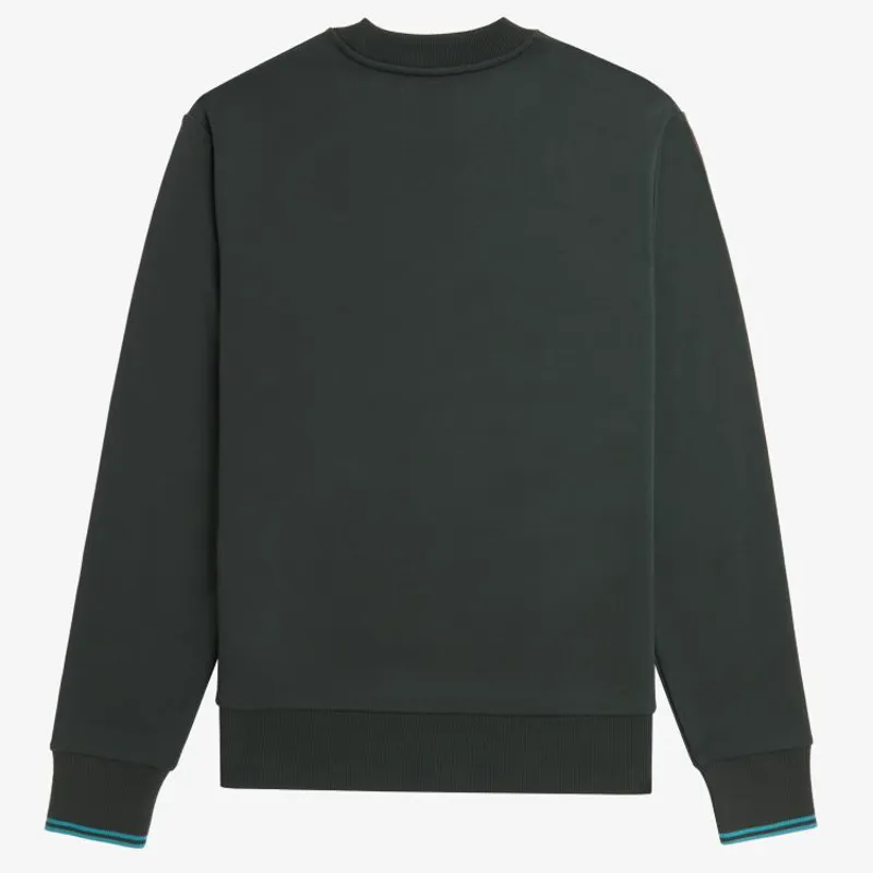 Fred perry crew sweatshirt hotsell