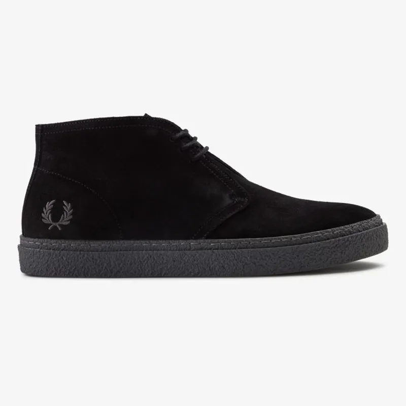 Fred Perry Hawley Suede - Black