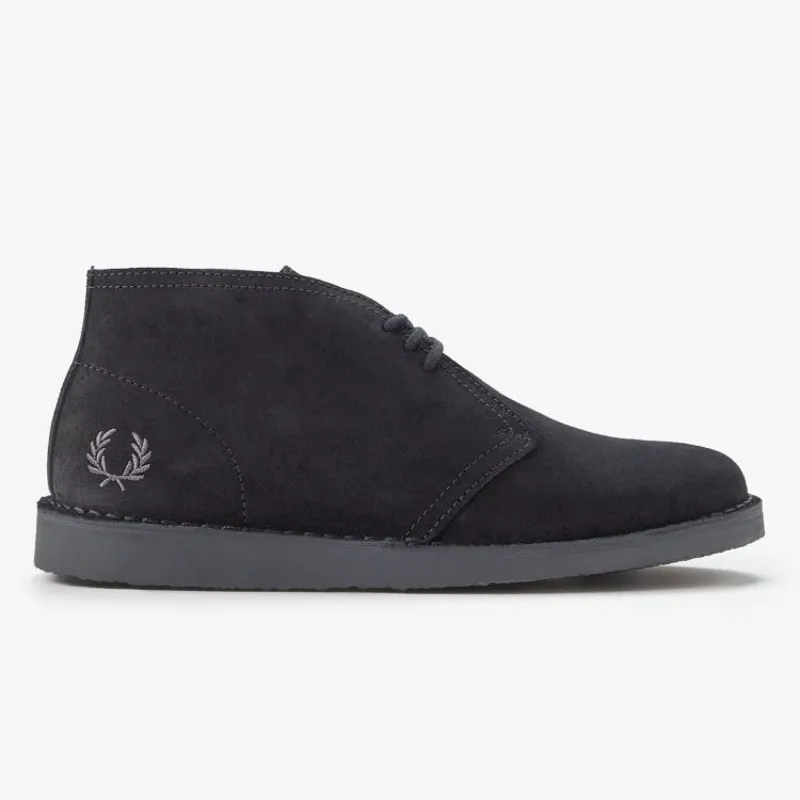 Fred Perry Hawley Suede - Black