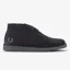 Fred Perry Hawley Suede - Black