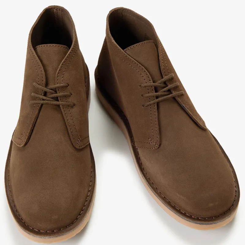 Fred Perry Hawley Suede - Burnt Tobacco-2