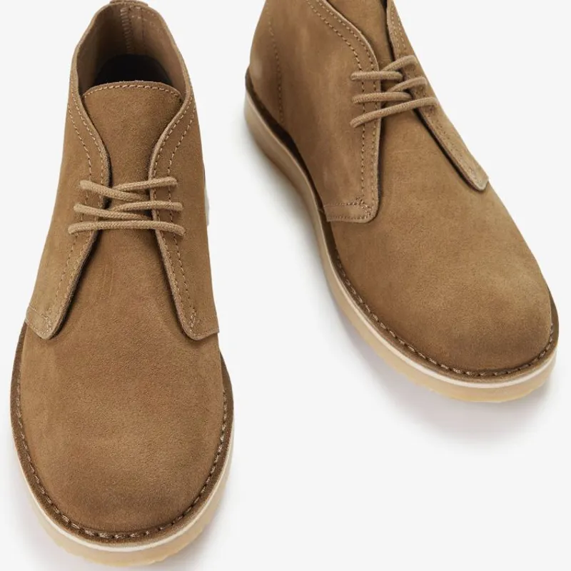 Fred Perry Hawley Suede - Marsh Brown-1