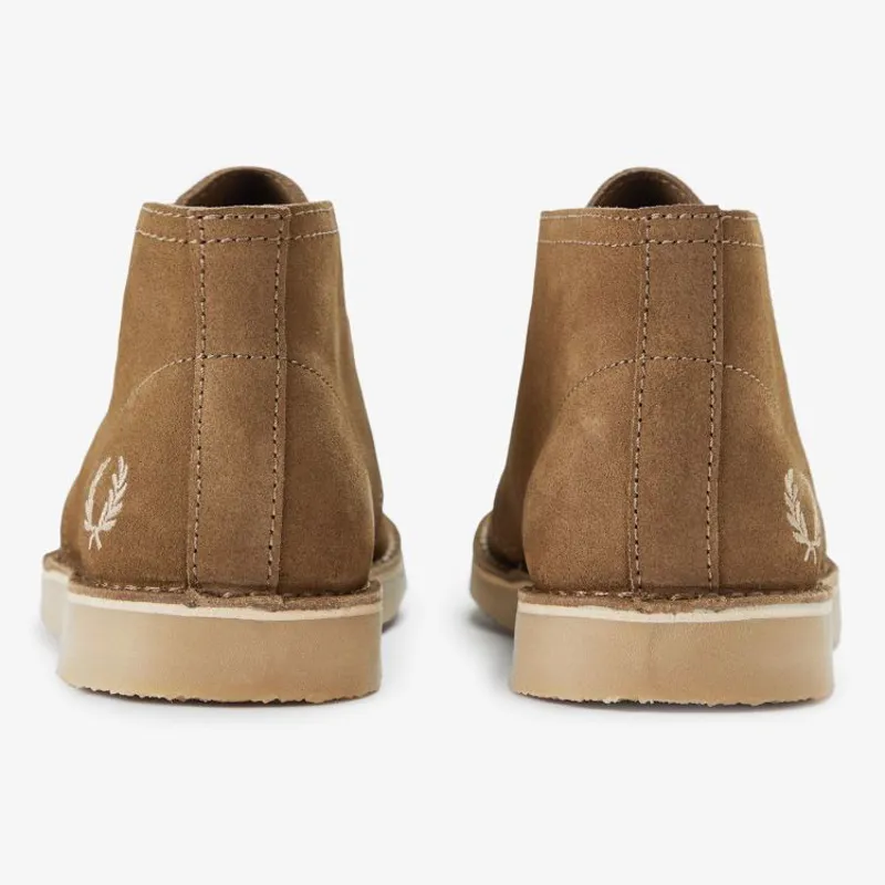 Fred Perry Hawley Suede - Marsh Brown-3