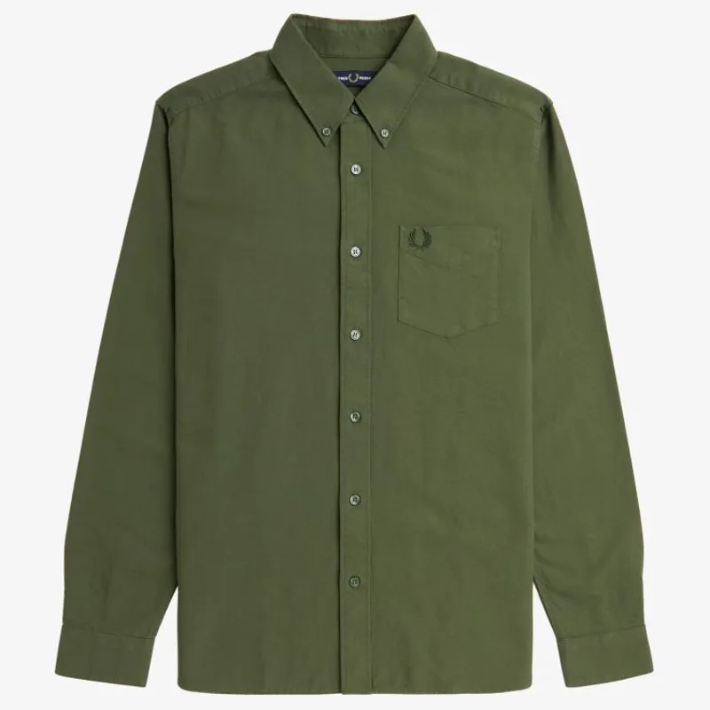 Fred Perry Oxford Shirt - Laurel Wreath Green