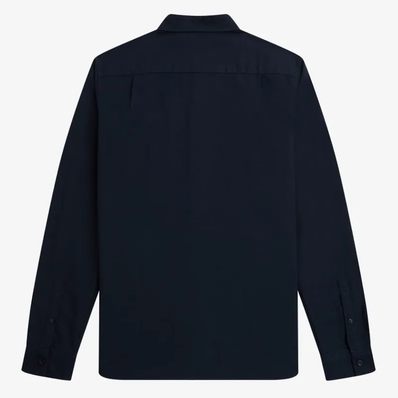 Fred Perry Oxford Shirt - Navy-1
