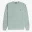 Fred Perry Pique Stitch Jumper - Bayleaf