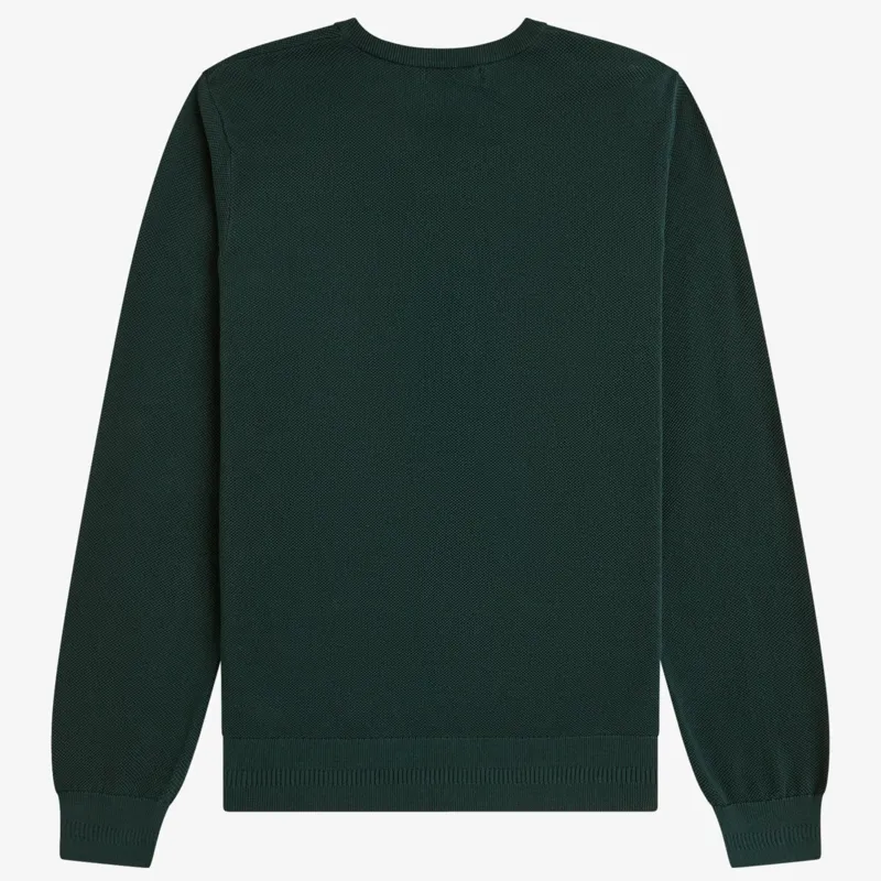 Fred Perry Pique Stitch Jumper - Grassroots-1
