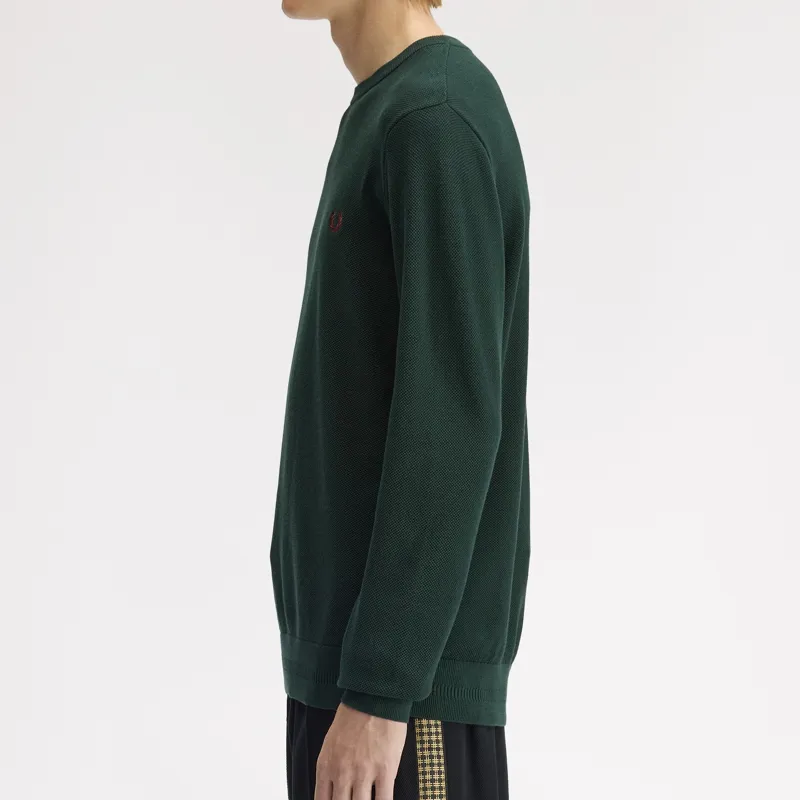 Fred Perry Pique Stitch Jumper - Grassroots-7