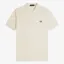 Fred Perry Plain Polo Shirt M6000 - Ecru/Grassroots