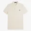 Fred Perry Plain Polo Shirt M6000 - Ecru/Night Green