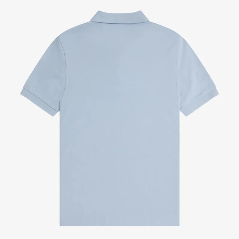 Fred Perry Plain Polo Shirt M6000 - Light Smoke/Navy-1
