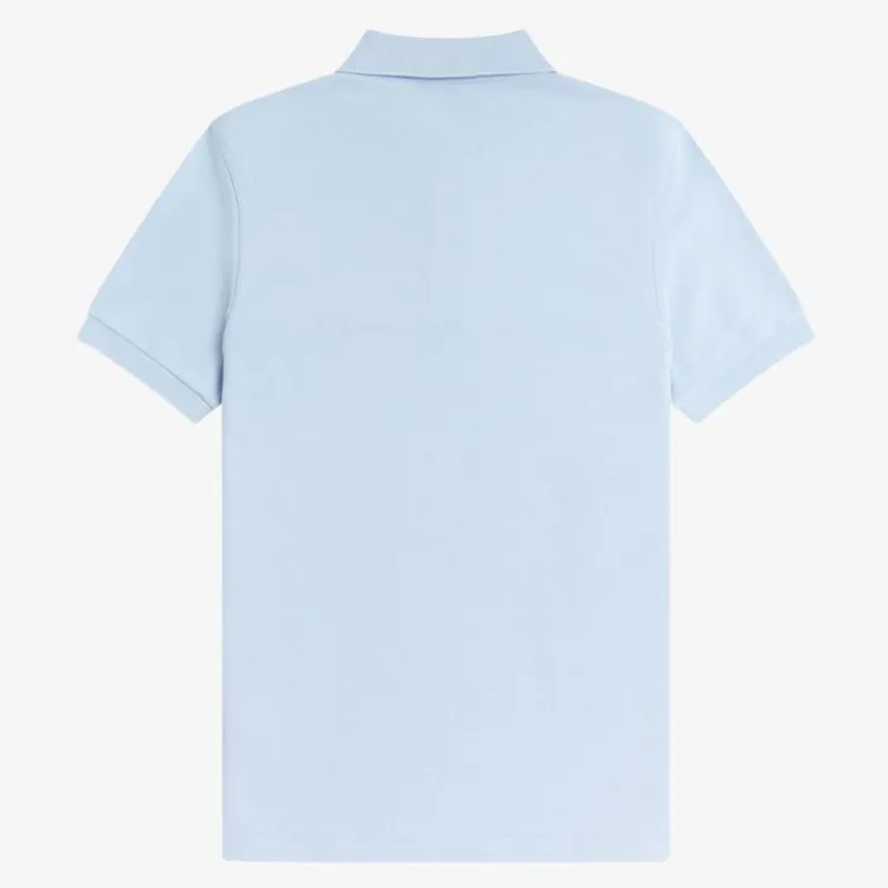Fred Perry Plain Polo Shirt M6000 - Light Smoke/Ecru-1