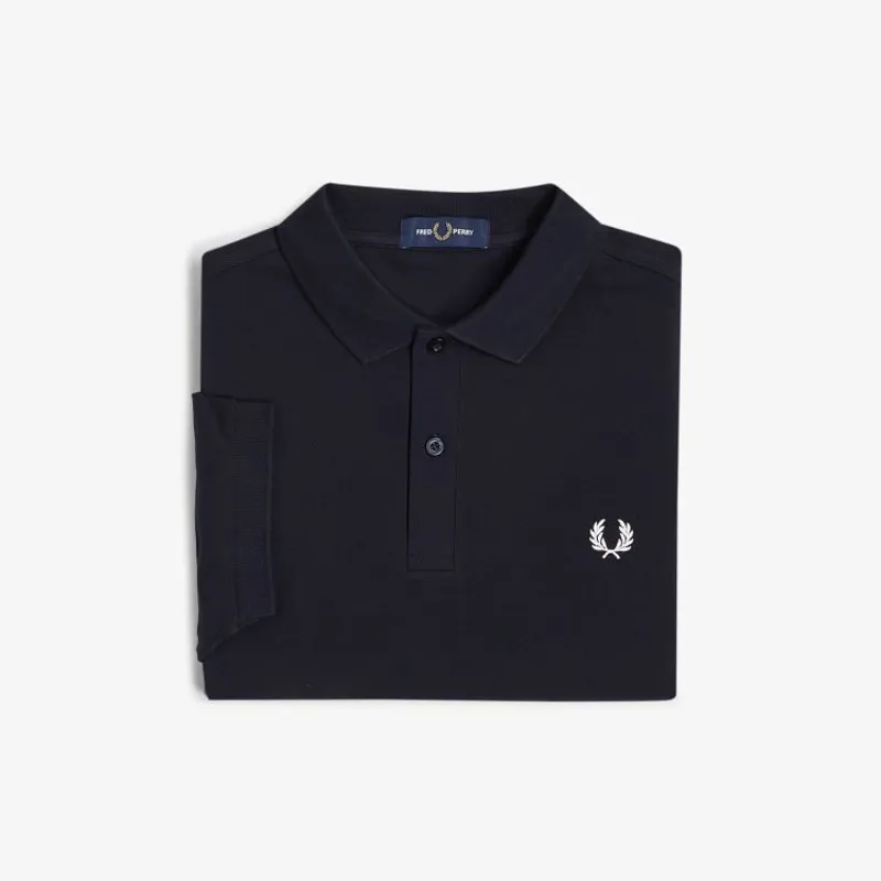Fred Perry PlainPolo Shirt M6000 - Navy-2