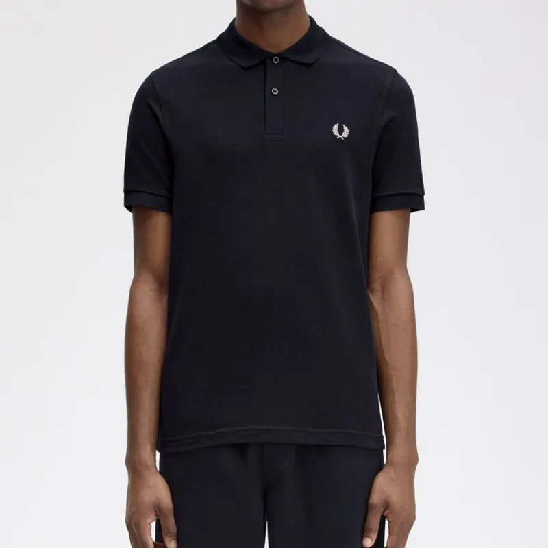 Fred Perry PlainPolo Shirt M6000 - Navy-3