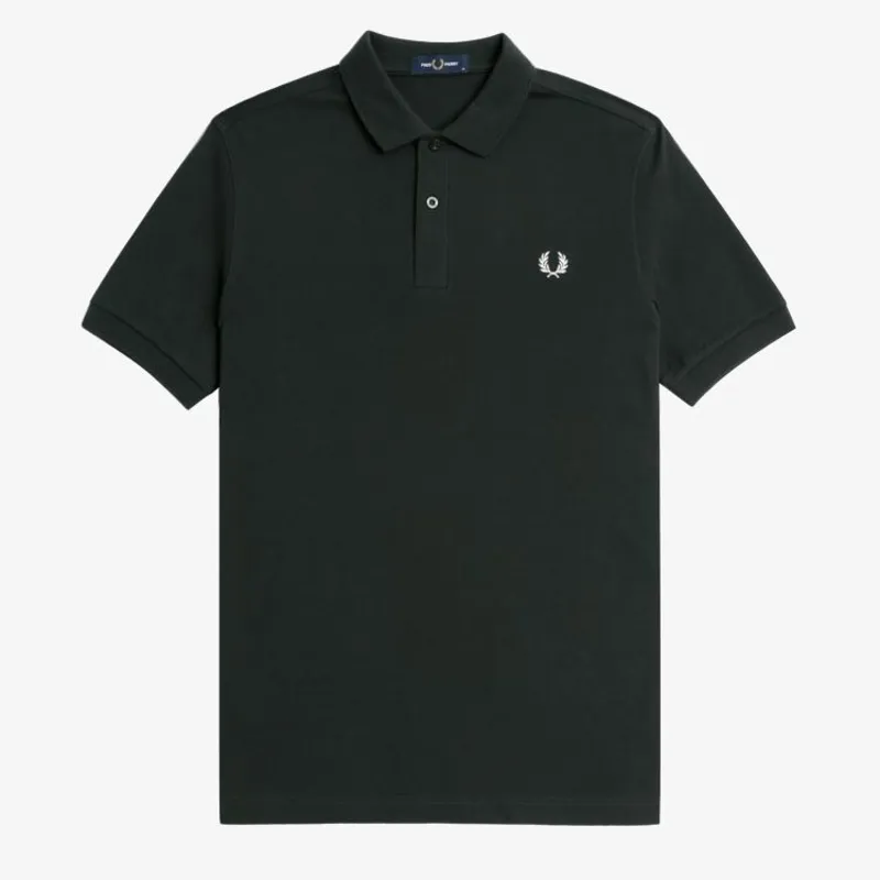Fred Perry Plain Polo Shirt M6000 - Night Green