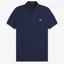 Fred Perry Plain Polo Shirt M6000 - Tennis Blue/Lemon Barley