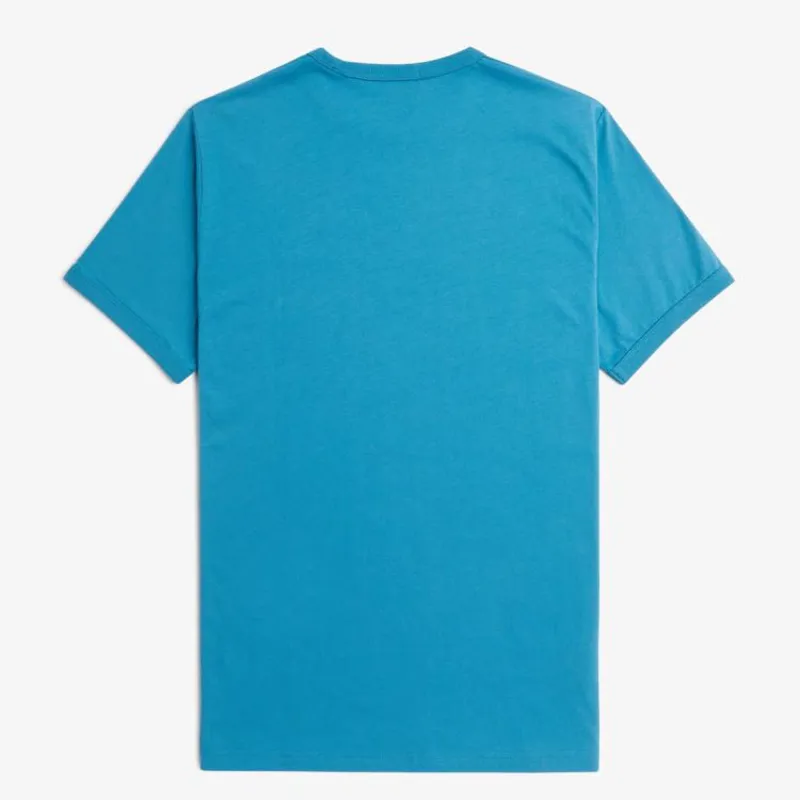 Fred Perry Ringer T-Shirt - Runaway Ocean-1