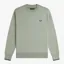 Fred Perry Sweatshirt - Bayleaf/Dark Airforce/Tennis Blue