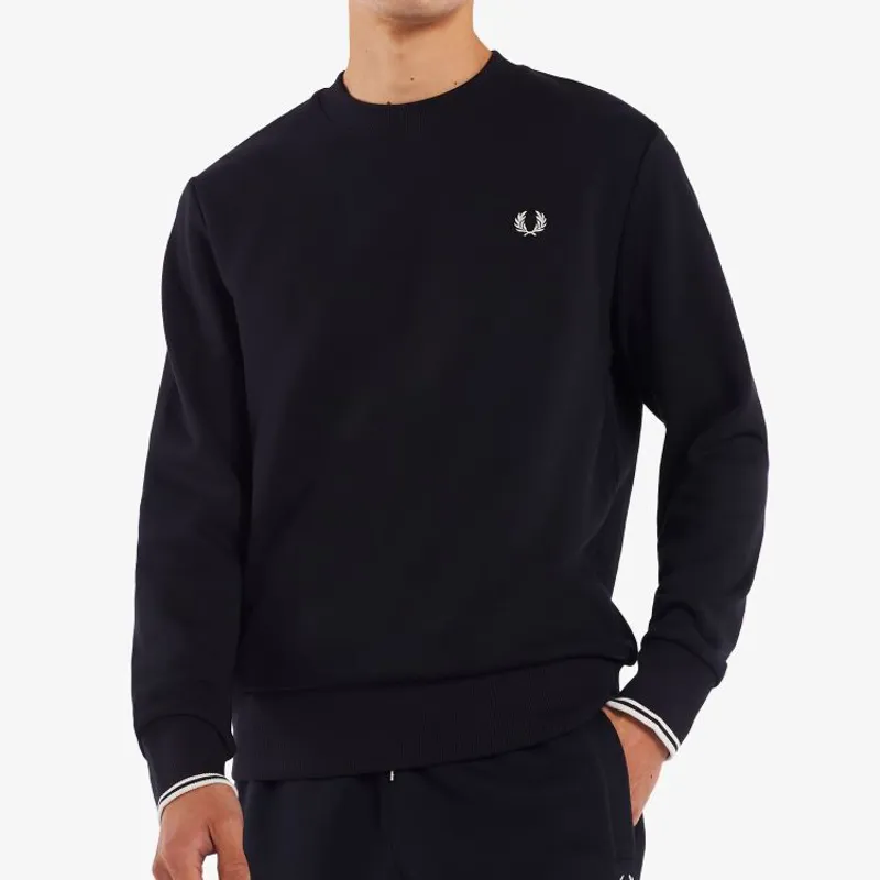 Fred Perry Sweatshirt - Navy-1