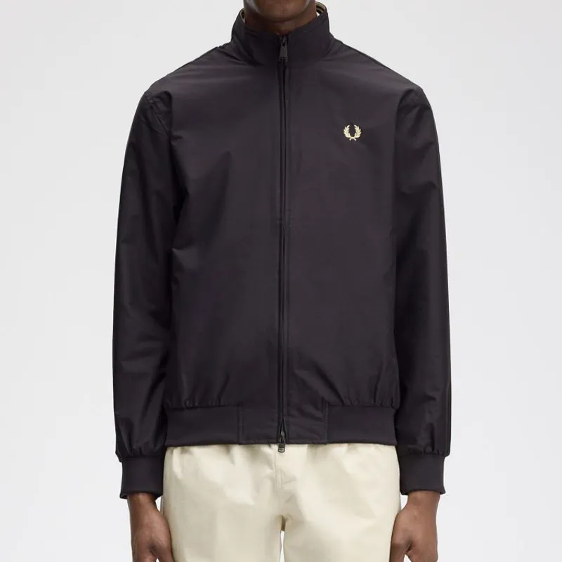 Fred Perry The Brentham Jacket - Black-2