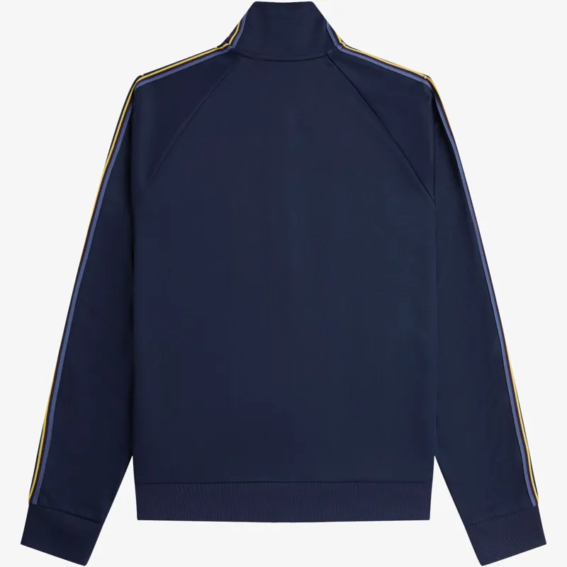 Fred Perry Tramline Tape Track Jacket - Tennis Blue-1