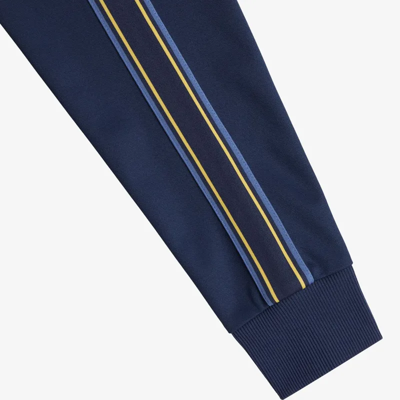 Fred Perry Tramline Tape Track Jacket - Tennis Blue-3