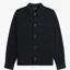 Fred Perry Twill Overshirt - Black
