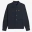 Fred Perry Twill Overshirt - Navy