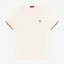 Fred Perry Twin Tipped Cuff T-Shirt - Ecru