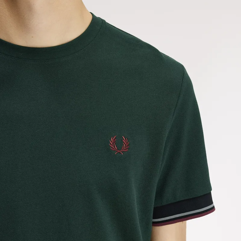 Fred Perry Twin Tipped Cuff T-Shirt - Grassroots-2