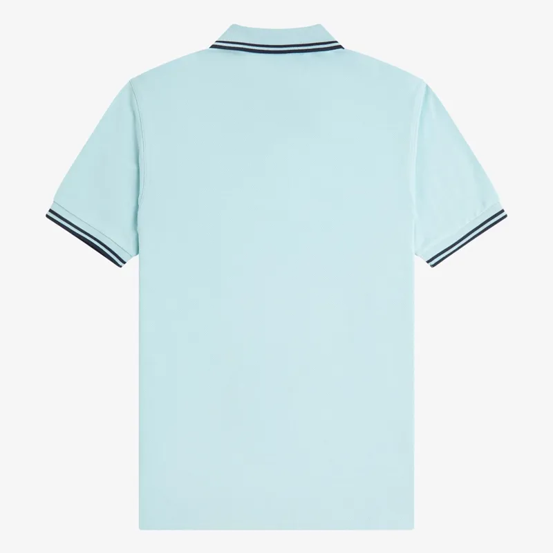 Fred Perry Twin Tipped Polo Shirt M3600 - Ball Boy Blue/Dark Airforce-1