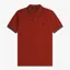 Fred Perry Twin Tipped Polo Shirt M3600 - Burnt Red/Sport Green/Navy