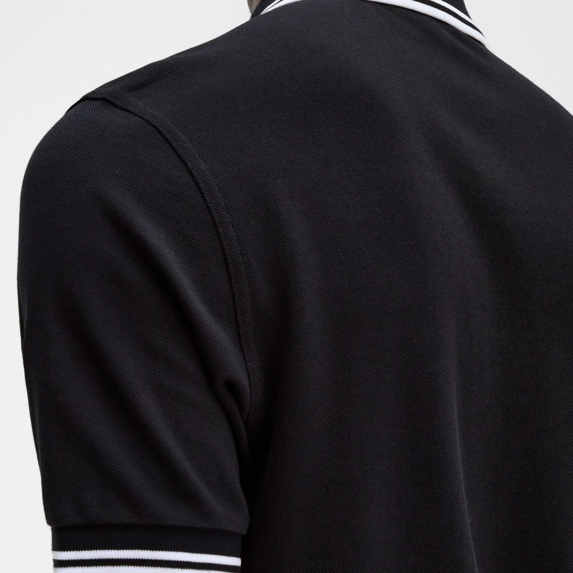 Fred Perry Twin Tipped Polo Shirt M3600 - Navy/White