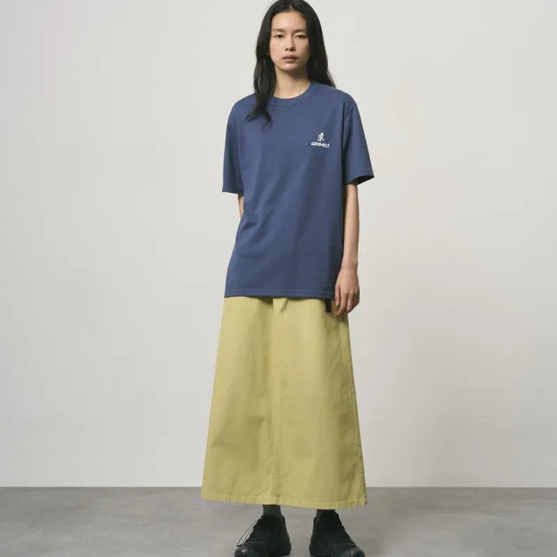 Gramicci One Point Logo Tee - Dusky Blue-2