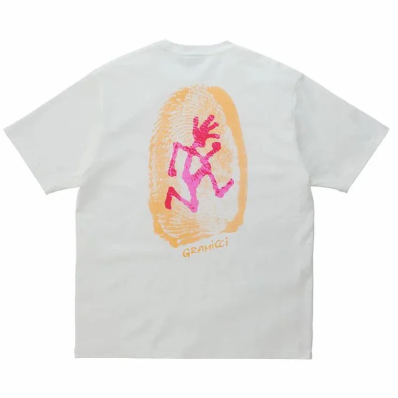 Gramicci Thumbprint Tee - White-1