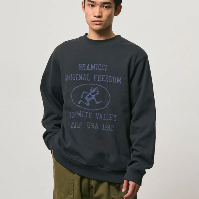 Gramicci Yosemite Valley Sweatshirt - Vintage Black-1