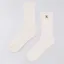 Edwin Core Socks - White
