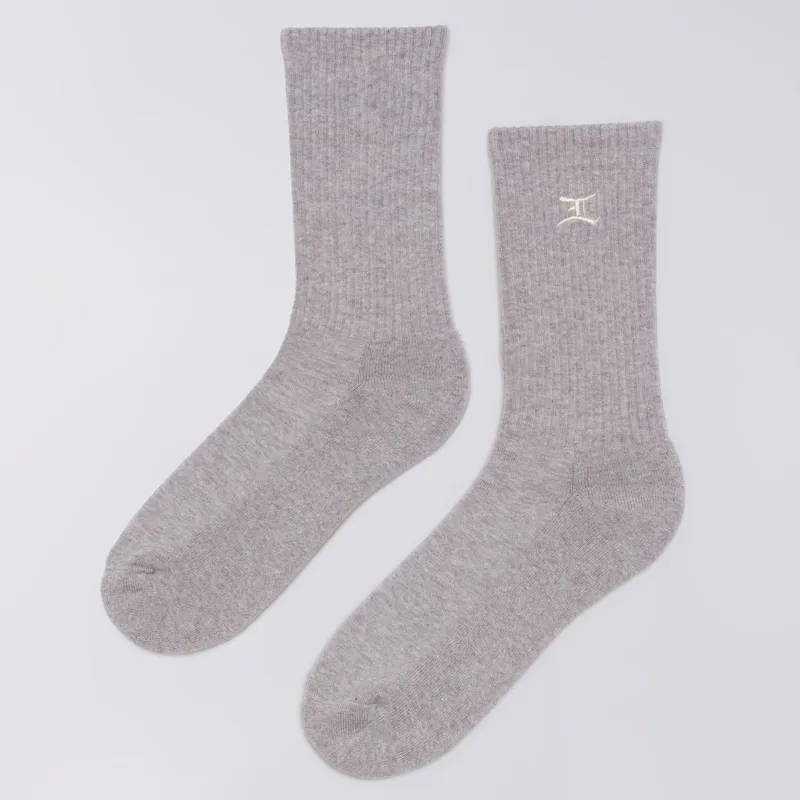 Edwin Core Socks - Grey Marl