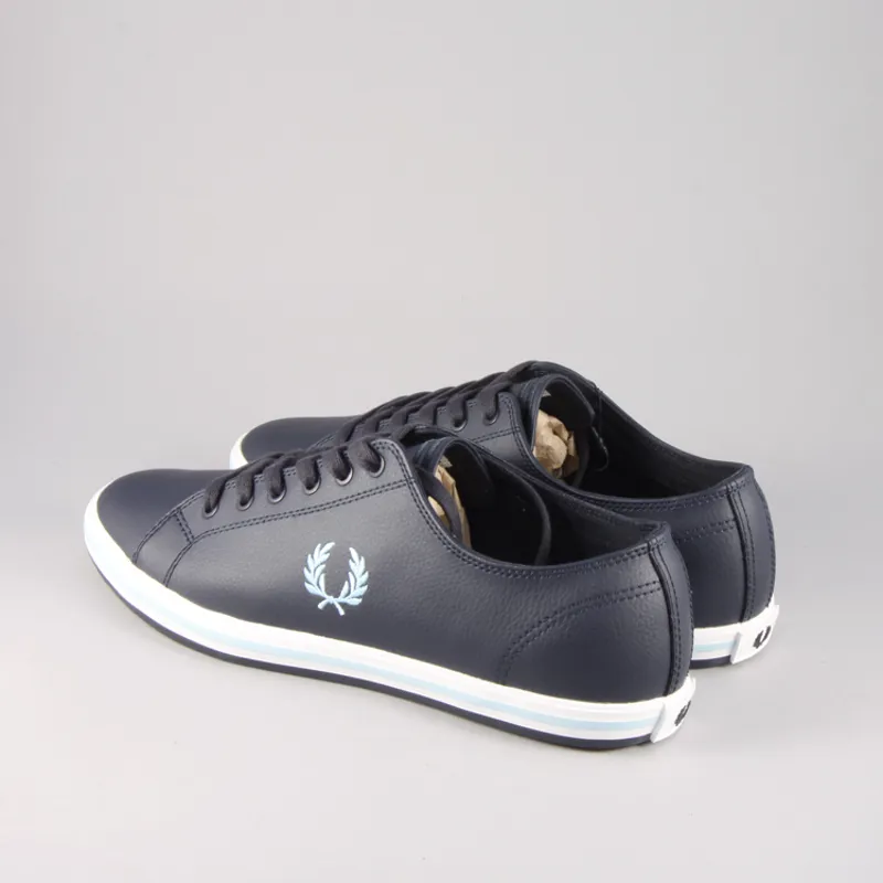 Fred Perry Kingston Leather - Navy-1